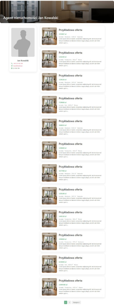 Szablon Modern - archiwum agenta - Webist